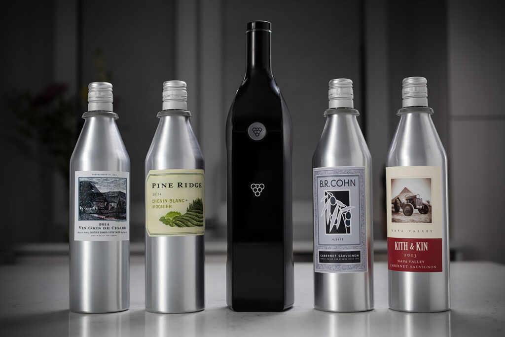 Aluminum Wine Bottles